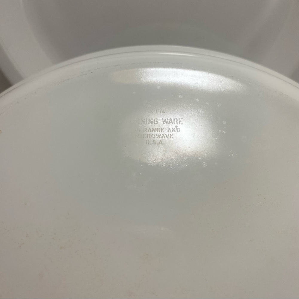 Corning ware pie serving plate dish P – 309 solid white 9.25 diameter - Picture 4 of 4